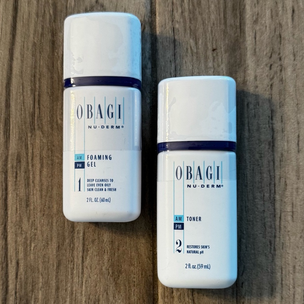 Obagi Nu-Derm Foaming Gel and Toner Set